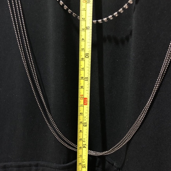 NWT Gunmetal Fashion Necklace - Picture 6 of 9